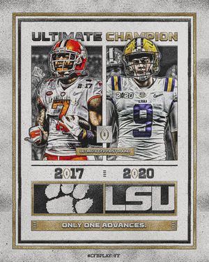 Image post by @CollegeFootballPlayoff on Facebook