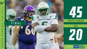 Image post by @USFFootball on Twitter