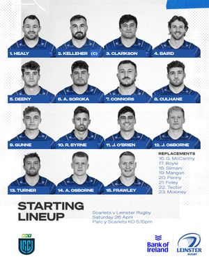 Image post by @leinsterrugby on Instagram