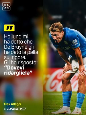 Image post by @dazn_it on Instagram