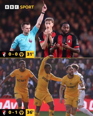 Image post by @BBCSport on Twitter