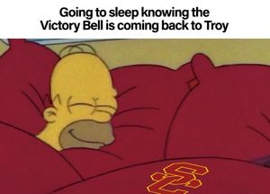 Image post by @USC_Athletics on Twitter