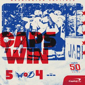Image post by @Capitals on Twitter
