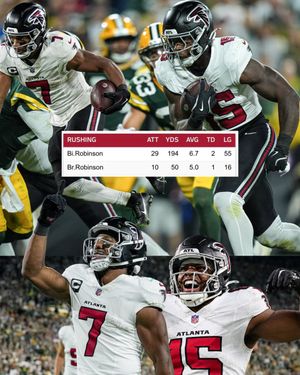 Image post by @AtlantaFalcons on Twitter/X