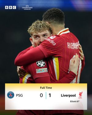 Image post by @BBCSport on Twitter