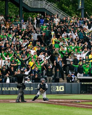 Image post by @oregonbaseball on Instagram