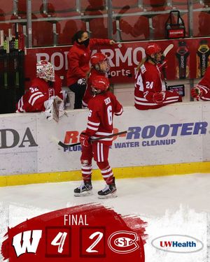 Image post by @badgerwhockey on Instagram