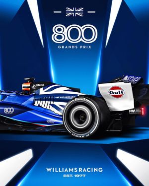 Image post by @williamsf1team on Instagram