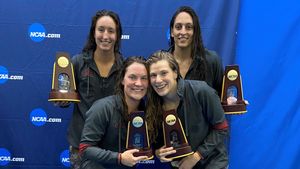 Image post by @AlabamaSwimDive on Twitter