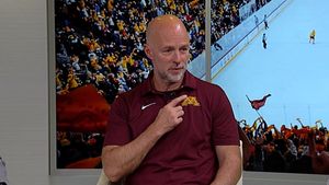 Video post by @gophermhockey on Instagram