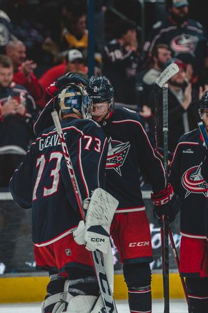 Image post by @BlueJacketsNHL on Twitter