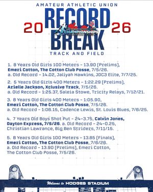 Image post by @aautrackandfield on Instagram