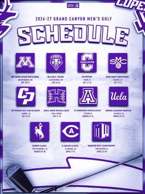 Image post by @gcu_mgolf on Instagram