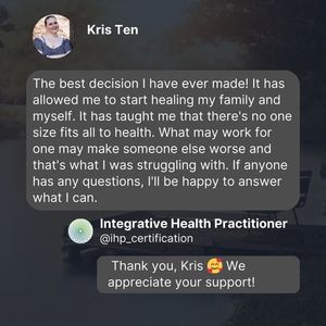 Image post by @integrativehealthpractitioner on Facebook