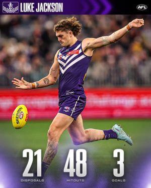 Image post by @AFL on Twitter/X