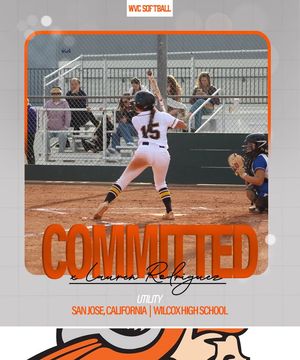 Image post by @West Valley College Softball on Facebook