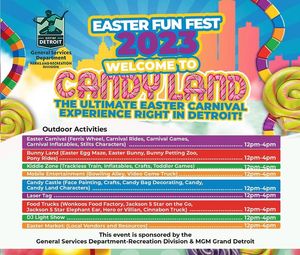 Image post by @DetroitParksRec on Facebook