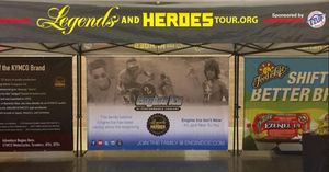 Image post by @legendsandheroestour on Instagram