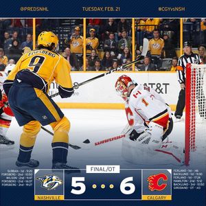 Image post by @predsnhl on Instagram