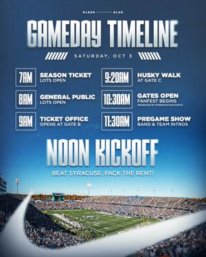 Image post by @uconnfootball on Instagram
