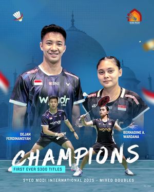 Image post by @bolalobbadminton on Instagram