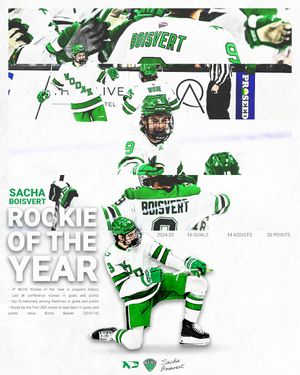 Image post by @UNDmhockey on Twitter