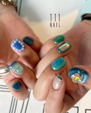 Image post by @111nail_omotesando on Instagram