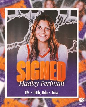 Image post by @clemsonwbb on Instagram