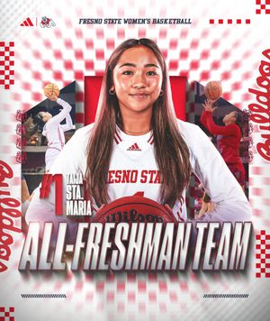 Image post by @FresnoStateWBB on Twitter