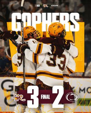 Image post by @gophermhockey on Instagram