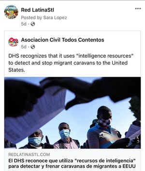 Image post by @redlatina on Facebook