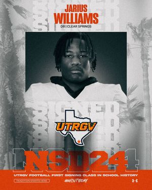 Image post by @utrgvfootball on Instagram