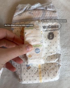 Image post by @huggies on Instagram