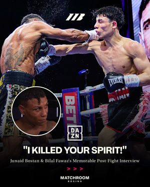 Image post by @matchroomboxing on Instagram