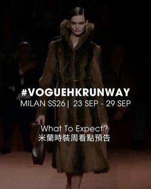 Image post by @voguehongkong on Instagram
