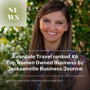 Image post by @AvondaleTravel on Facebook
