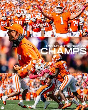 Image post by @ClemsonTigers on Twitter