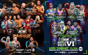 Image post by @AEW on Twitter