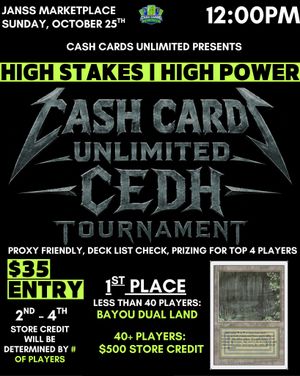 Image post by @cashcardsunlimited on Instagram