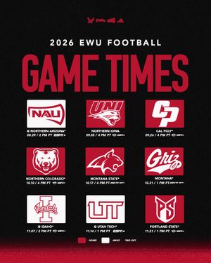 Image post by @ewu_football on Instagram