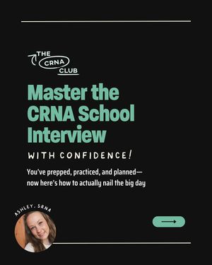 Image post by @thecrnaclub on Instagram
