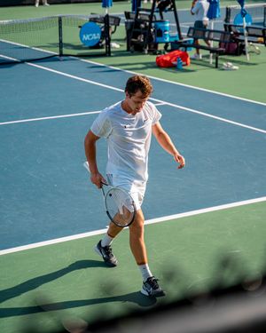 Image post by @NCAATennis on Twitter