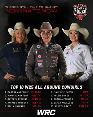 Image post by @womensrodeo on Instagram