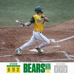 Image post by @baylorbaseball on Instagram