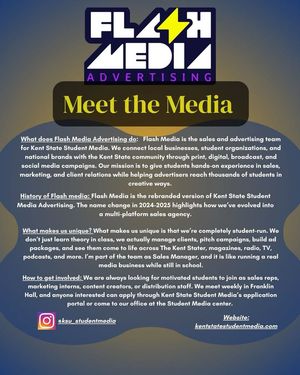 Image post by @Kent State Student Media on Facebook