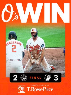 Image post by @Orioles on Twitter