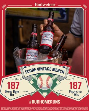 Image post by @budweiserusa on Twitter