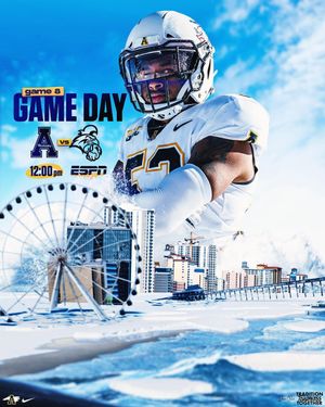Image post by @appstate_fb on Instagram
