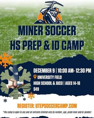 Image post by @utepminerssoccer on Instagram