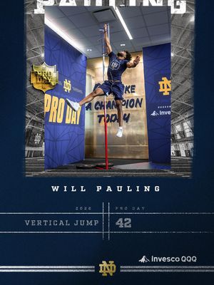 Image post by @ndfootball on Instagram